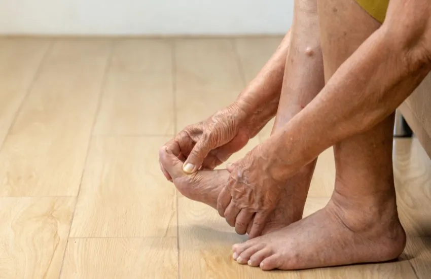 ¿Cómo mantener los pies saludables con artritis